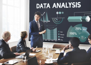 Data Analysis Marketing Business Report Concept