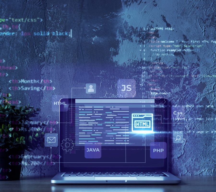 html-system-website-concept